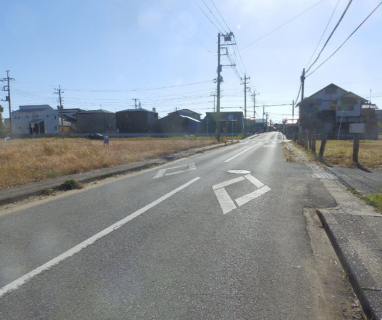 茂原市中の島町、土地の画像です