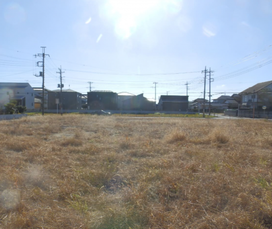 茂原市中の島町、土地の画像です