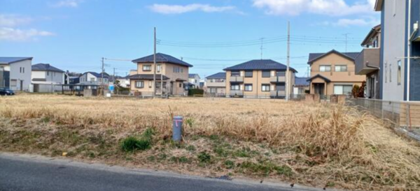茂原市ゆたか、土地の画像です