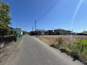 茂原市早野、土地の画像です