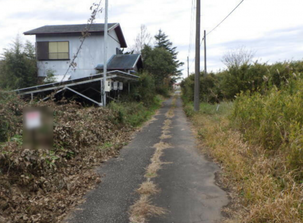 茂原市粟生野、土地の画像です