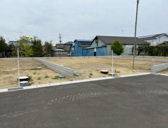 茂原市本納、土地の画像です