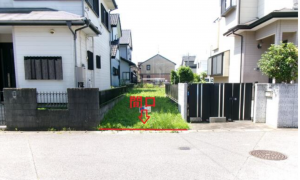 大網白里市ながた野、土地の画像です