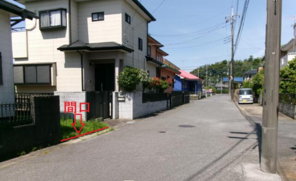 大網白里市ながた野、土地の画像です