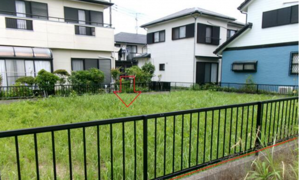 大網白里市ながた野、土地の画像です