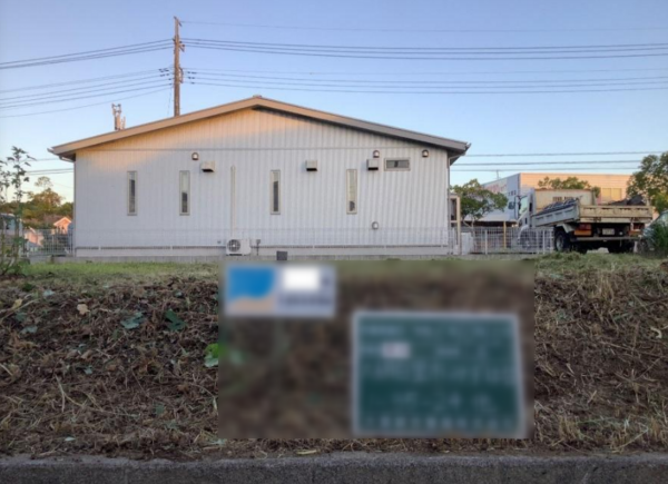 大網白里市みずほ台、土地の画像です