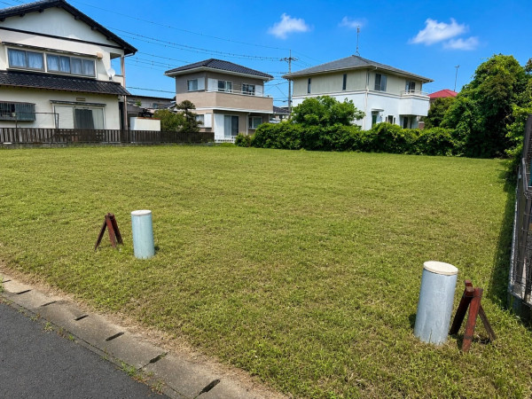 大網白里市北飯塚、土地の外観画像です