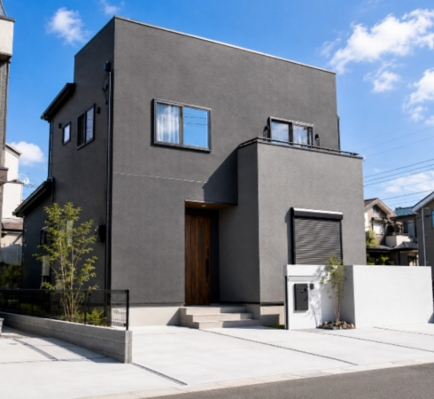千葉市若葉区若松町、新築一戸建ての外観画像です