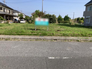 茂原市小林、土地の外観画像です