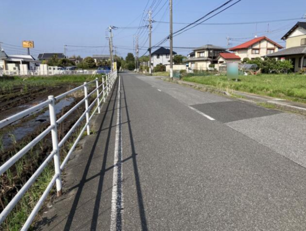 茂原市小林、土地の外観画像です