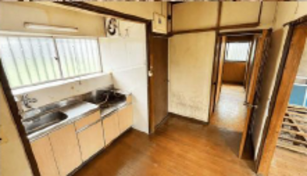 茂原市大芝、中古一戸建てのキッチン画像です