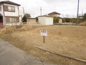 茂原市弓渡、土地の画像です