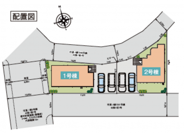 茂原市八千代、新築一戸建ての画像です