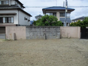 茂原市早野新田、土地の画像です