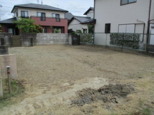 茂原市早野新田、土地の画像です