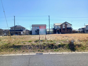 茂原市ゆたか、土地の画像です