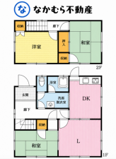 茂原市早野新田、中古一戸建ての間取り画像です