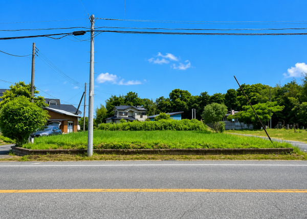 茂原市南吉田、土地の画像です
