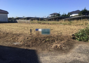 大網白里市北今泉、土地の画像です
