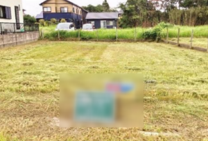 茂原市大芝、土地の画像です