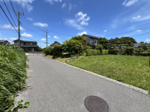 茂原市緑ケ丘、土地の画像です