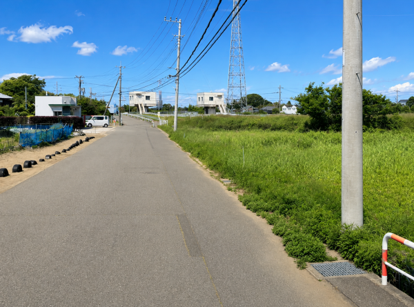 大網白里市南横川、土地の画像です