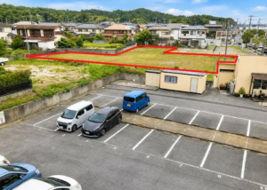 茂原市北塚、土地の外観画像です
