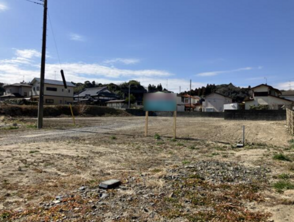 茂原市北塚、土地の外観画像です