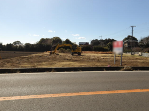大網白里市桂山、土地の画像です