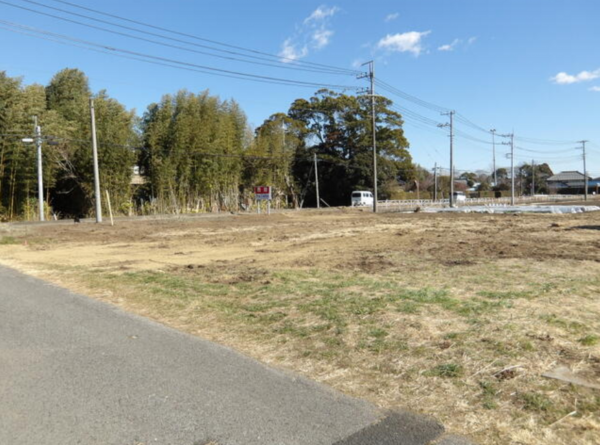 大網白里市桂山、土地の画像です