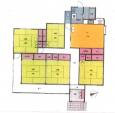 茂原市六ツ野、中古一戸建ての間取り画像です