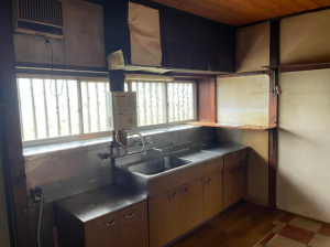 茂原市東郷、中古一戸建てのキッチン画像です