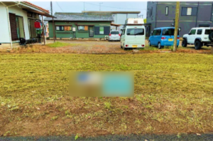 大網白里市富田、土地の画像です