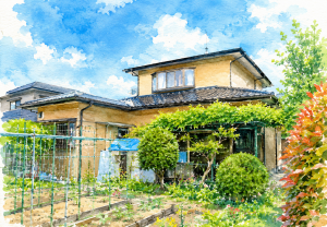 大網白里市細草、中古一戸建ての画像です