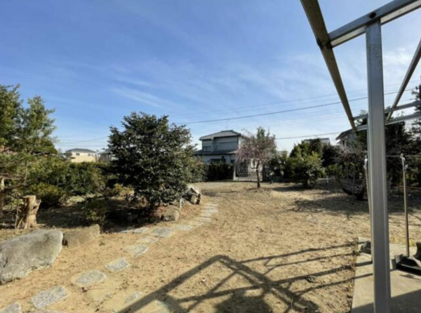 茂原市東郷、土地の外観画像です