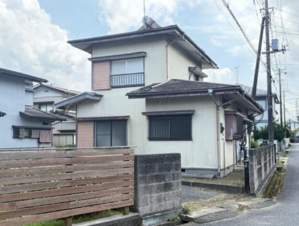 茂原市長清水、中古一戸建ての外観画像です