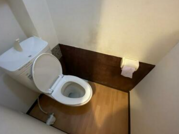 茂原市粟生野、収益物件/アパートのトイレ画像です