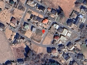 大網白里市上谷新田、土地の画像です