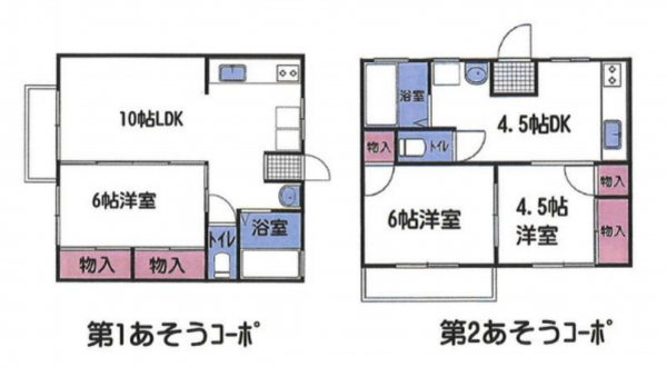 茂原市下永吉、収益物件/アパートの間取り画像です