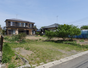 大網白里市細草、中古一戸建ての外観画像です