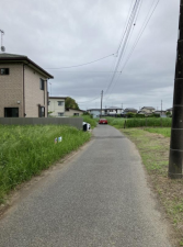 茂原市東郷、土地の画像です