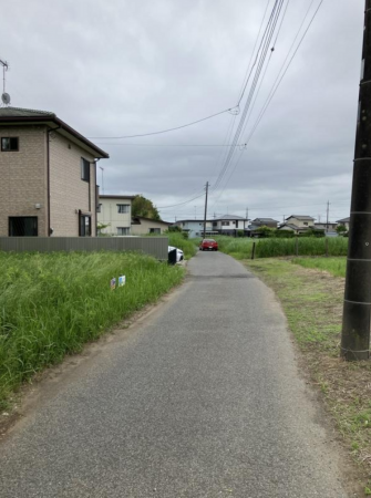 茂原市東郷、土地の画像です