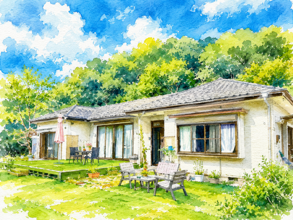 茂原市真名、中古一戸建ての外観画像です