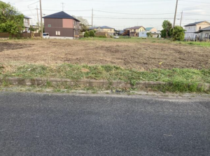 茂原市小林、土地の画像です