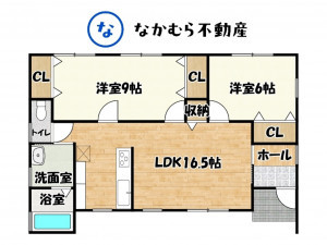 茂原市早野新田、新築一戸建ての間取り画像です