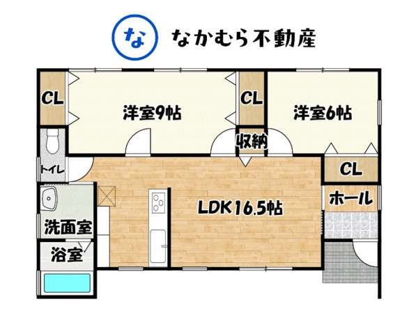 茂原市早野新田、新築一戸建ての間取り画像です
