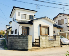 大網白里市木崎、中古一戸建ての外観画像です