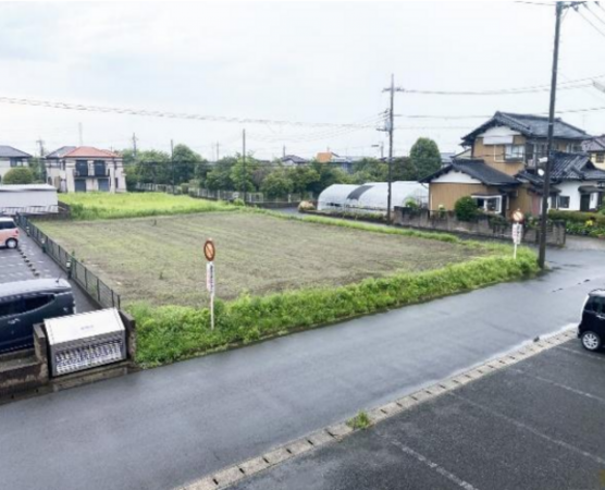 大網白里市ながた野、土地の画像です