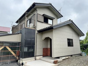 大網白里市細草、中古一戸建ての外観画像です