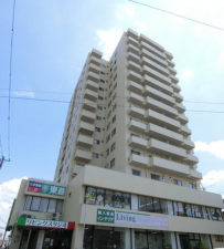 大網白里市駒込、中古マンションの外観画像です